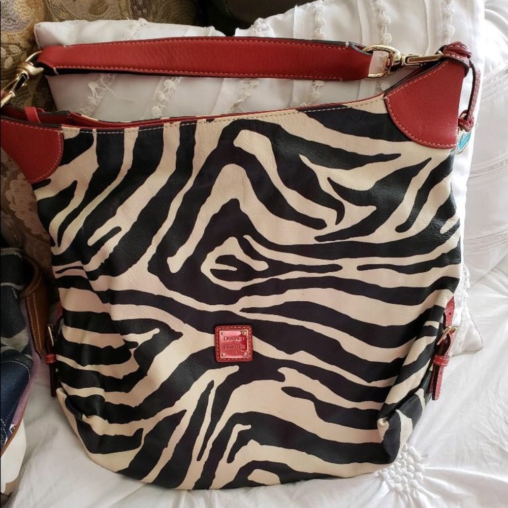 Authentic Dooney and Bourke zebra